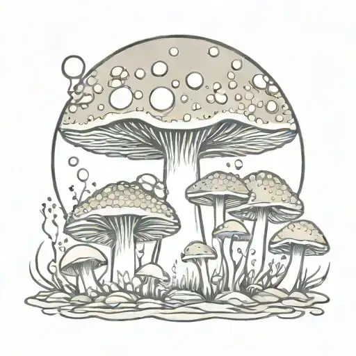 Mushroom Moon Water Crystals