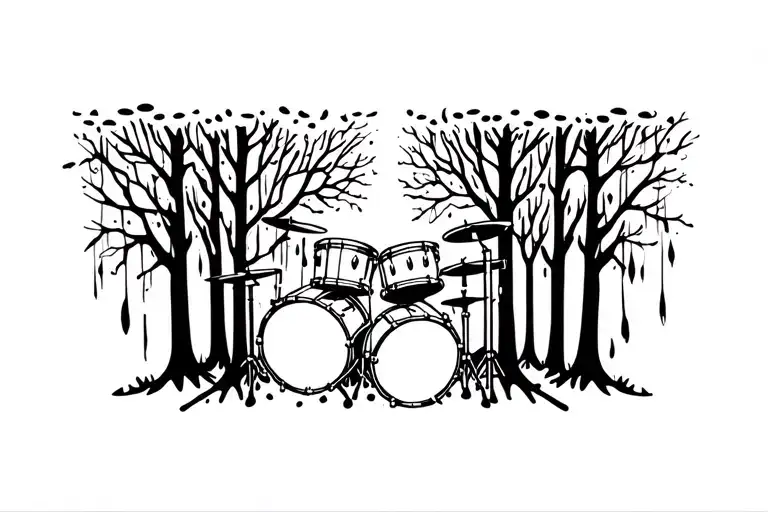Burnt Forest Drummer Rip