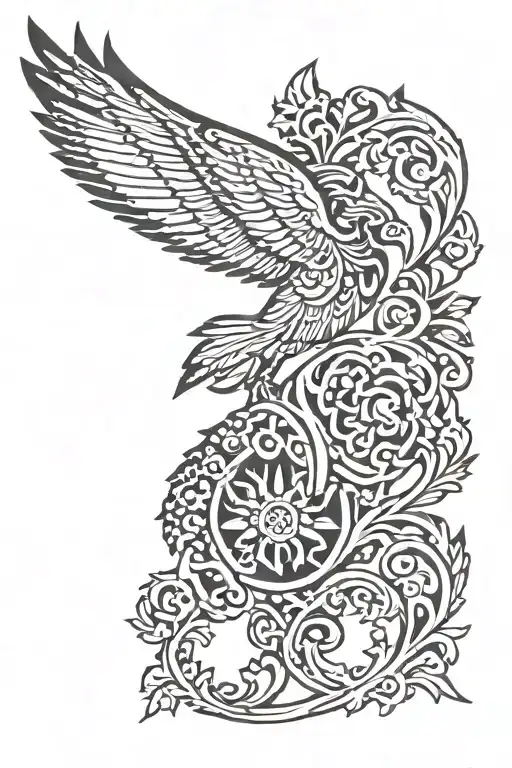 Russian Tattoo Slavic Motifs Inspired