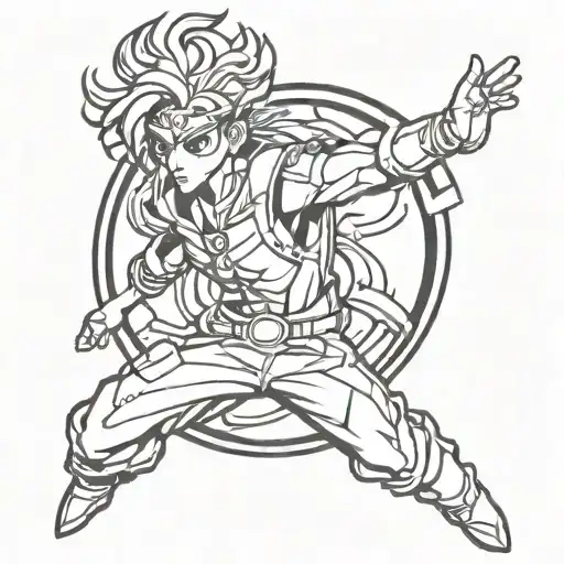 Jojo Anime Inspired