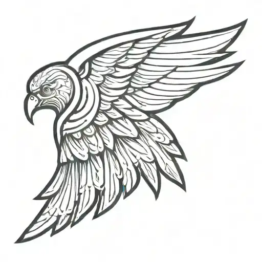 Simple Wings Flying