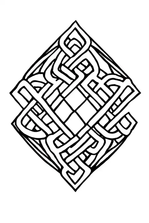 Diamond Eternal Knot