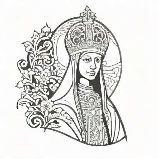 Orthodox Saint Olga Of Kiev