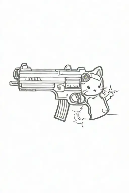 Hello Kitty Gun