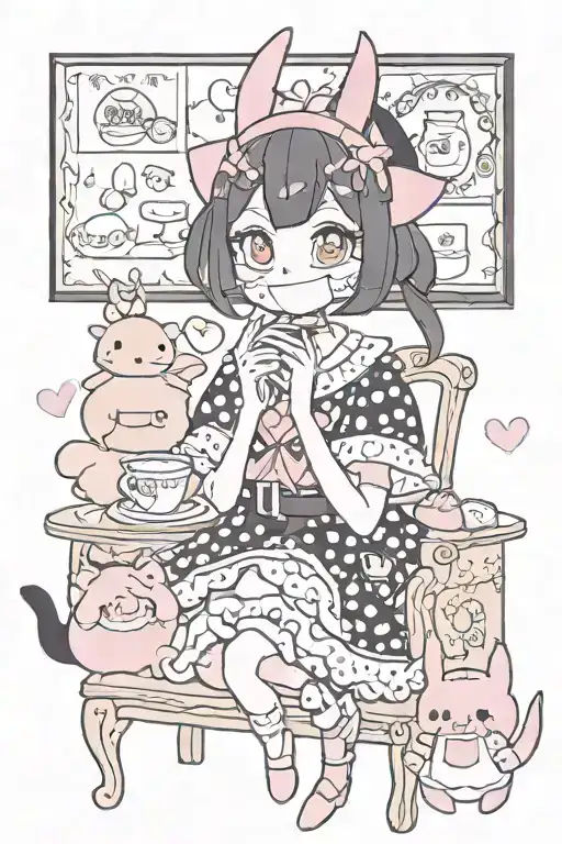 Kuromi And Girly Things