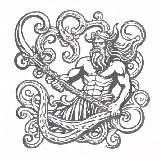 Poseidon Weapon W Tentacles