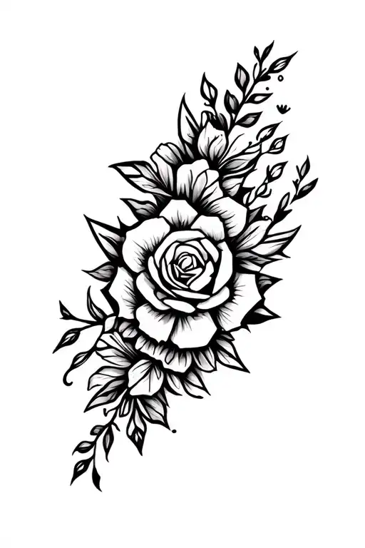 Tattoo On The Arm Several