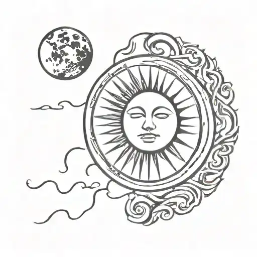 Moon Kissed Sun
