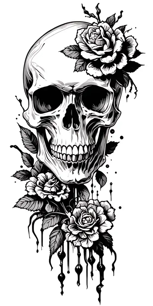 Skull Soft Shading Incorporating Elements