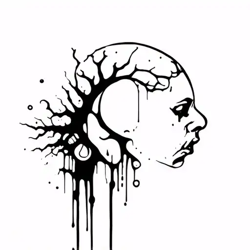 Darkness Bleeding Into Mind