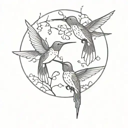 Humming Birds