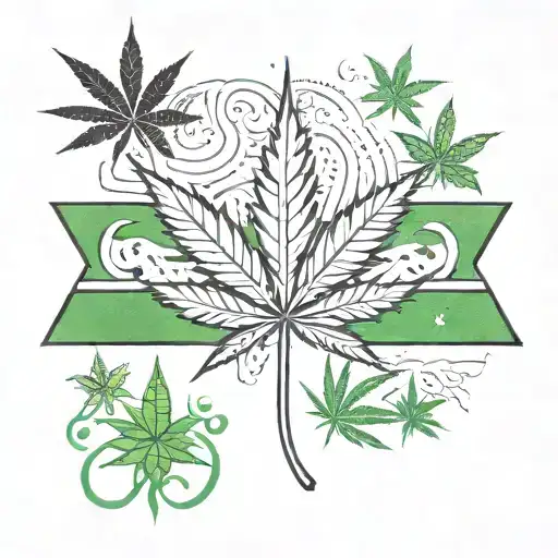 Weed Money Jamaica Flag Jamaica