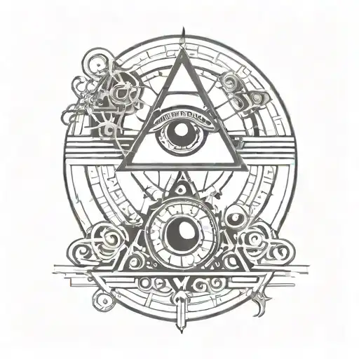 Steampunk All Seeing Eye