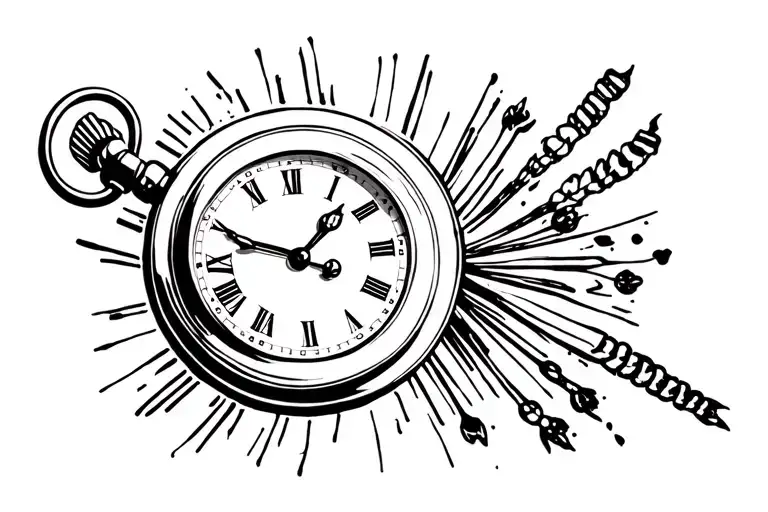 Pocket Watch Surrounded