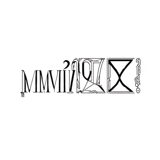 Mmvii 2007 Numerals