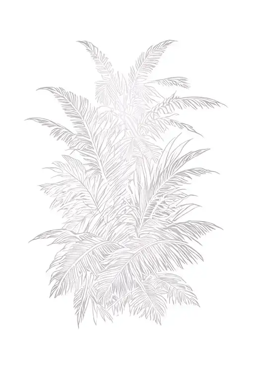 Jungle Themed Background Black And White