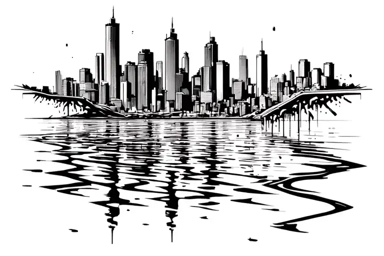 City Water Destruction