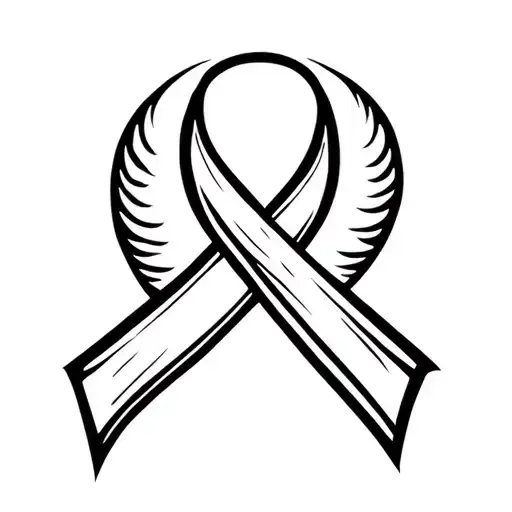 Brotherhood Drug Abuse Awareness Ribbon