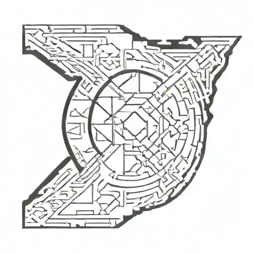Cyberwear Forearm Tattoo Design