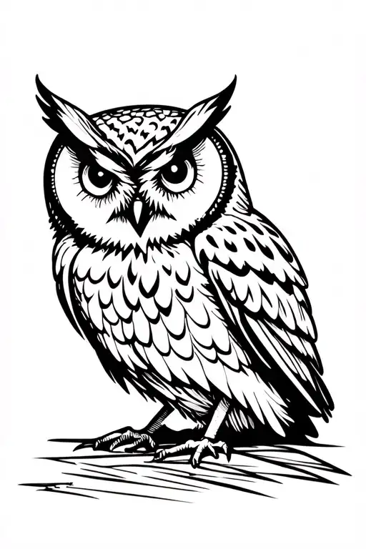 Owl Sitting
