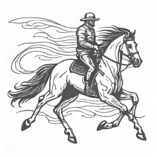 Death Riding On A Horse