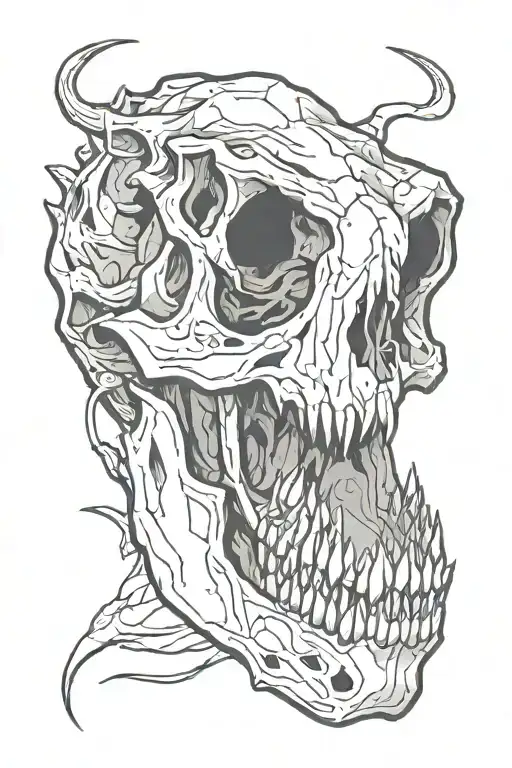 Dinosaur Skull Vicious
