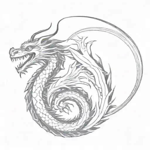Dragon Tattoo Chinese Dragon