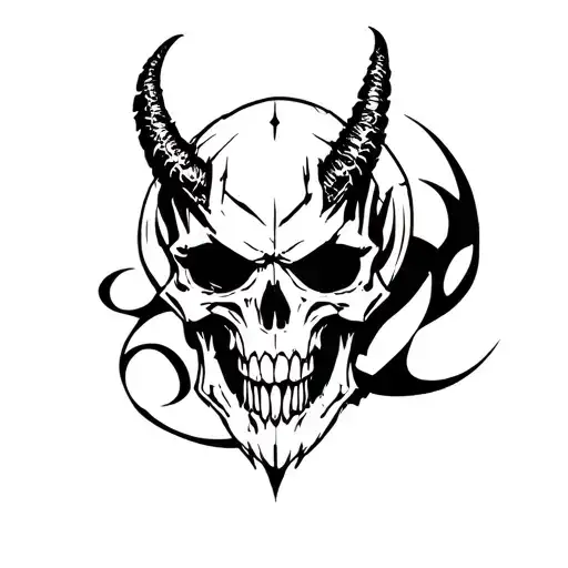 A Demon Skull