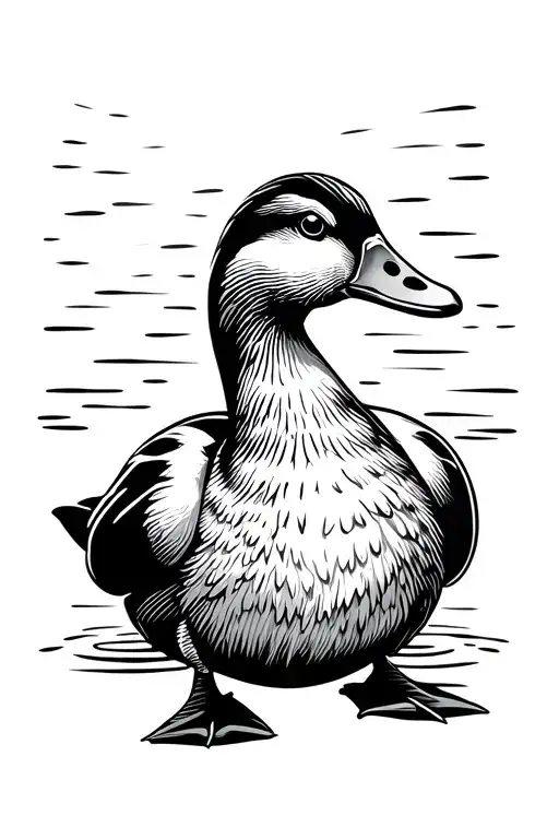 Duck Sitting