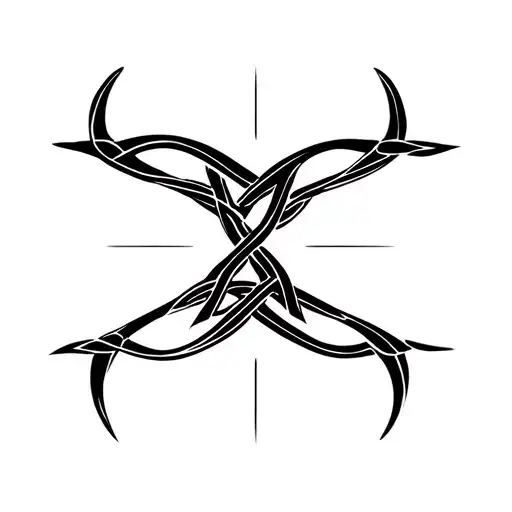 Celtic Knot Design Incorporating Arab Tribal