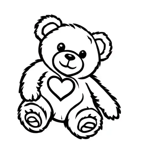 Teddy Bear With Heart