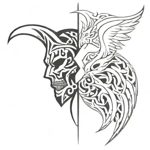 The Confrontation Of Good And Evil