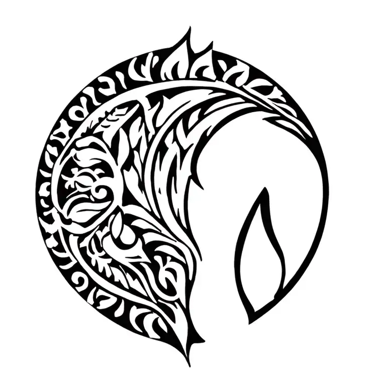 Polynesian Back Piece