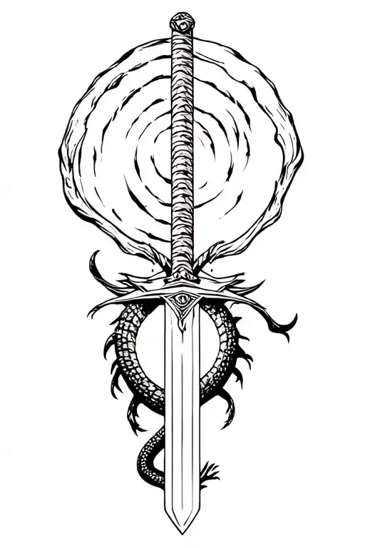 Alligator Samurai Sword