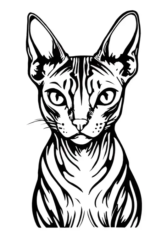 Cowboy Sphynx Cat
