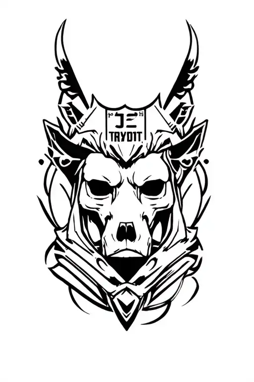 Memorial Tattoo Including Raiders And Mustang