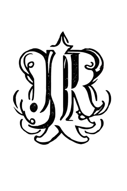 Initials Jr Logo Merged