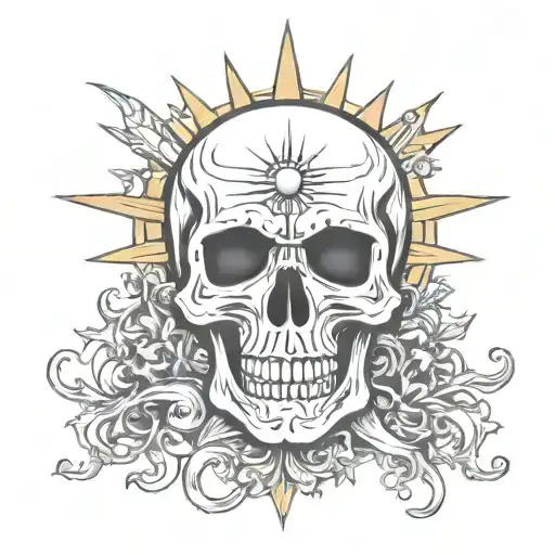 Skull And Sun