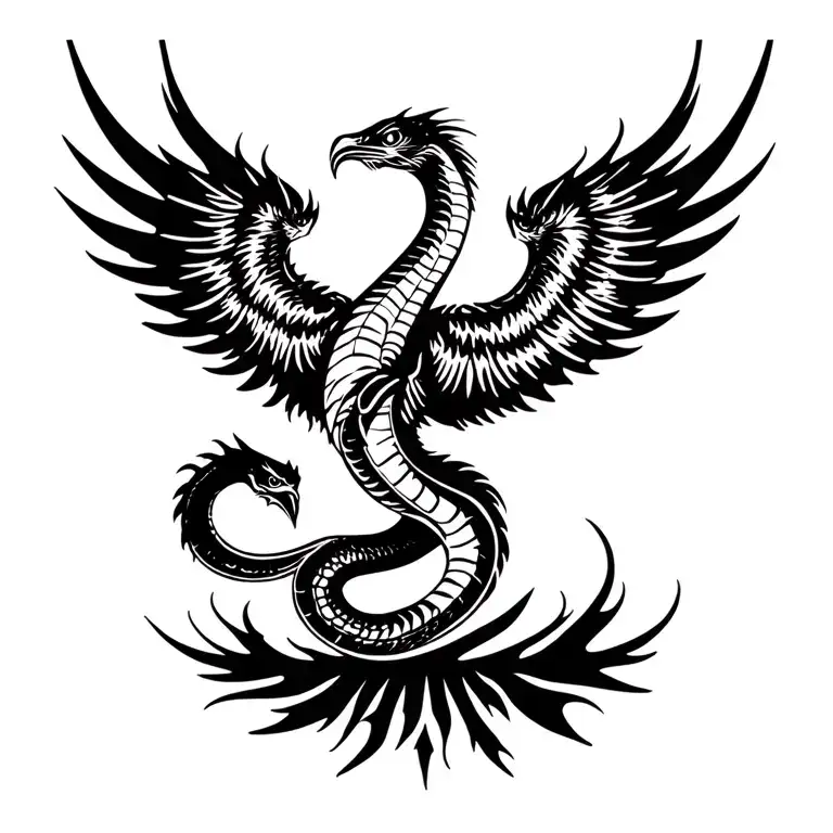 Cobra Phoenix Rising From The Ashes