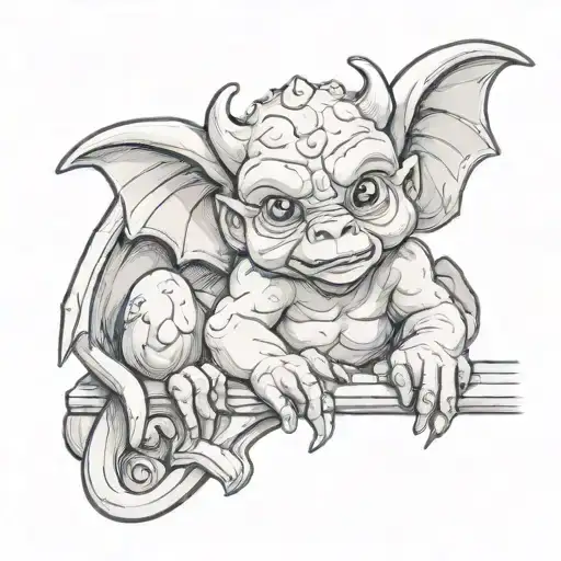 Cute Baby Gargoyle