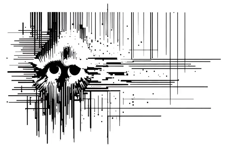 Cybersigilism Design With Glitch