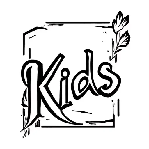 Tattoo Saying 'Kids'