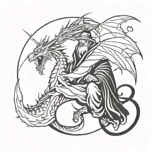 Wizard And Dragon