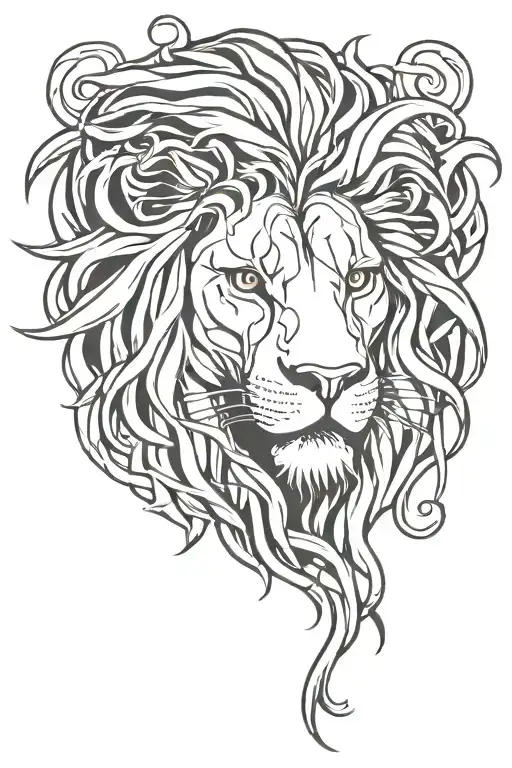 Lion Headed Medusa Head