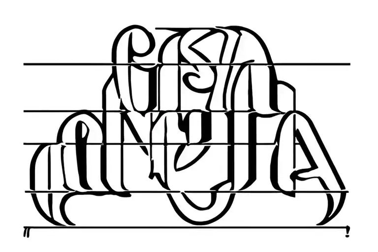Cisa Letters Stacked Together Symbolizing