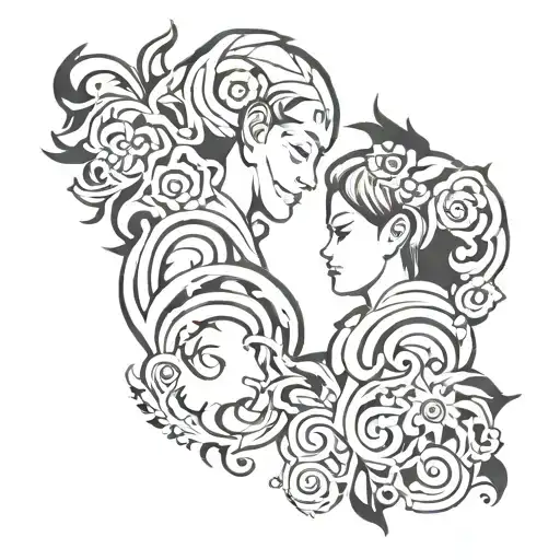 Matching Couple