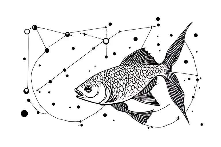 Pisces And Aquarius Constellation