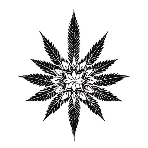 Mandala And Weed