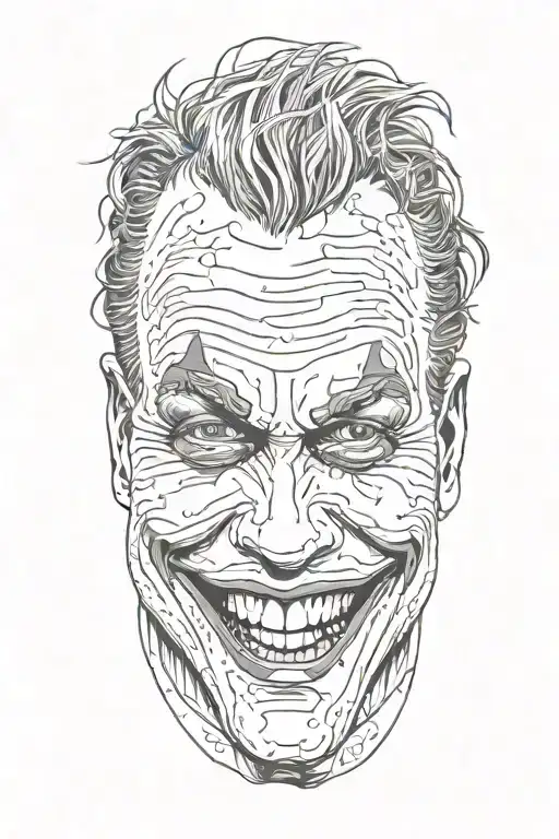 Heath Ledger Joker Laughing