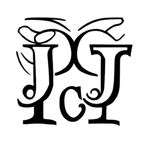 Three J's Together As A Family Symbol